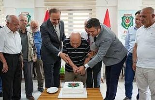 Isparta’da babalar günü şehit babalarıyla birlikte...