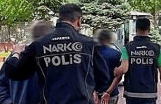 Isparta’da uyuşturucu operasyonu: 2 kişi tutuklandı