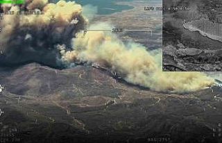 İzmir’de yangınla mücadele sürüyor