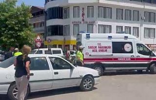 İznik’te otomobil ile motosiklet çarpıştı:...