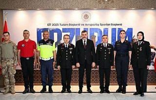 Jandarmada kuruluş yıldönümü coşkusu