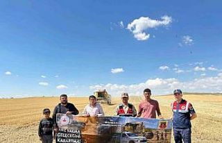 Jandarmadan çiftçiye anız uyarısı