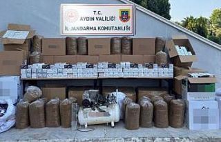 Jandarmadan sigara kaçakçılarına darbe