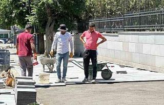 Kağızman Belediyesi yaz sezonu çalışmalarına...