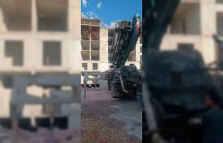 Kahramanmaraş’ta inşaattan düşen işçi öldü