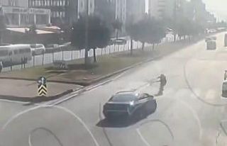 Kahramanmaraş’ta otomobil yayaya çarptı