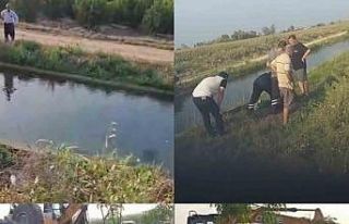 Kanala devrilen pikap, baba ve iki kızına mezar...