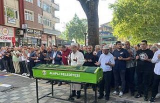 Kanserden ölen Kaplancan son yolculuğuna uğurlandı