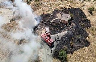 Karabük’te anız yangını söndürüldü