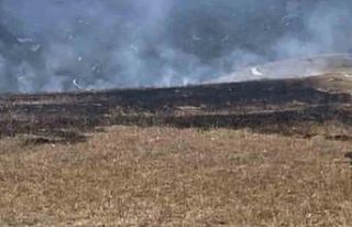 Karabük’te anız yangınında 1 dönüm tarım...