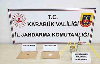 Karabük’te uyuşturucu operasyonu
