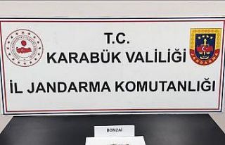 Karabük’te uyuşturucu operasyonu: 1 gözaltı