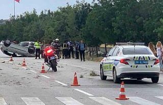 Karaman’da otomobil takla attı: 2’si çocuk 4...