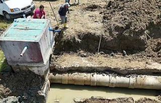 Karasu Ovası’nda sulama hattı arızası onarıldı