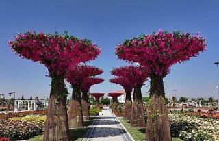 Karatay Mevlana Gül Parkı kapılarını açtı