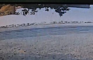 Karaya oturan geminin o anları kamerada