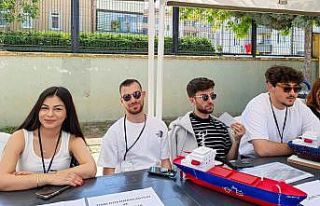 Kariyer çadırları lise öğrencileri için kuruldu