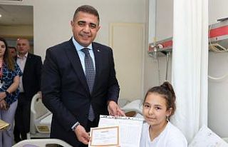 Karne heyecanı hastane odalarında yaşandılar