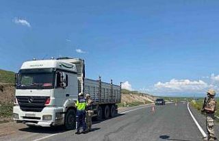 Kars’ta 32 ekip, 98 jandarmanın katımlıyla uygulama