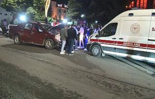Kars’ta 4 araçlı zincirleme trafik kazası: 4...