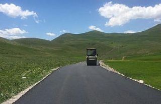 Kars’ta Özel İdare yaptığı yollarla uzağı...