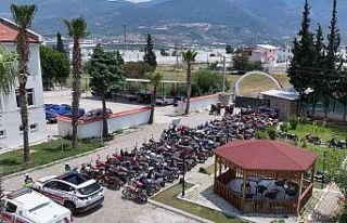 Kaş’ta motosikletlere yönelik huzur ve güven...