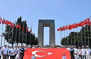 Kastamonu’da liseli öğrenciler, Çanakkale Şehitliğini...