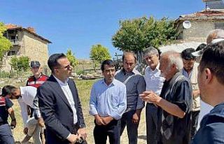 Kaymakam Aslan, Başkimse ve Çatkuyu köylerinde...