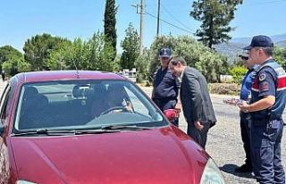 Kaymakam Polat bayram denetiminde