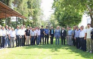 Kaymakam Polat için veda yemeği gerçekleştirildi