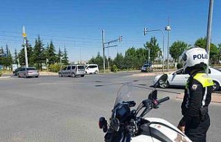 Kayseri Emniyeti ERÜ yerleşkesinde 90 adayı sınava...