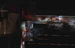 Kayseri’de ahşap fabrikasında korkutan yangın