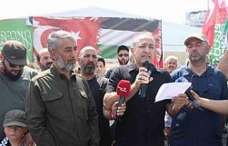 Kayseri’den 10 aktivist Mısır’a uğurlandı