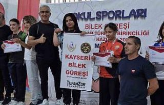 Kayserili çocukların bileği bükülemedi