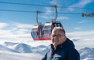 Kayseri’nin zirvesi Erciyes, Türk dünyası ile...