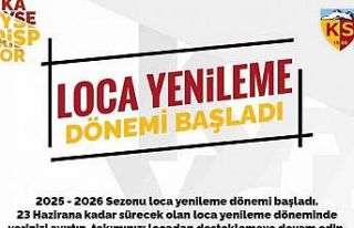 Kayserispor’dan ’loca’ açıklaması: "23...