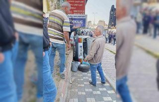 Kaza yapan otomobil yan yattı: 1 yaralı