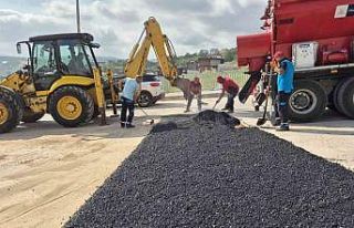 Kent genelinde yollar konforlu hale getiriliyor