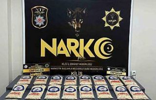 Kilis’te motosiklette 209 bin captagon ele geçirildi