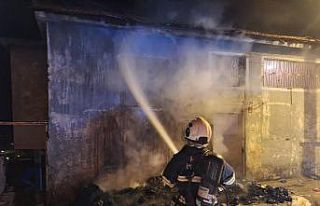 Kırıkhan’da müstakil evde yangın