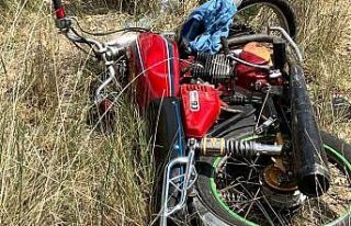 Kırıkkale’de motosiklet kazası: 1 yaralı