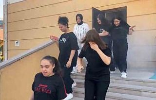 Kırıkkale’de okulda nefes kesen yangın tatbikatı