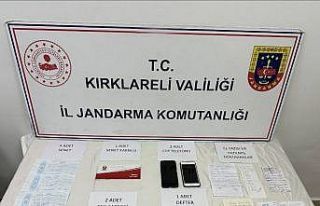 Kırklareli’nde tefecilik operasyonu: 1 gözaltı
