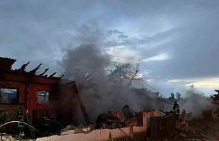 Kırşehir’de enerji firmasının deposunda yangın