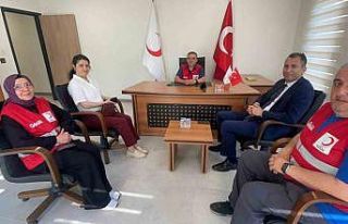 Kızılay Başkanı Yalçın’a hayırlı olsun ziyareti