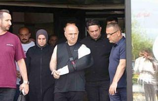 Kolundan vurulan Başkan Bıyık taburcu edildi: "Parmaklarımda...