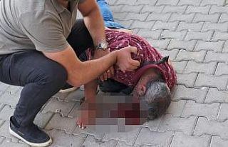 Kontrolden çıkan motosiklet park halindeki araçlara...