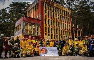 Konya İtfaiyesi TİKA iş birliğiyle Kolombiyalı...