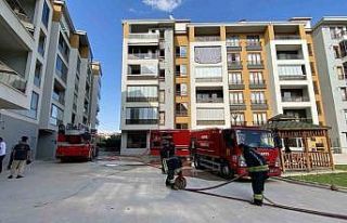 Konya’da dairede çıkan yangın paniğe neden oldu
