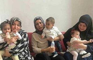 Koruyucu anneler ile bebeklerinin benzerliği dikkat...